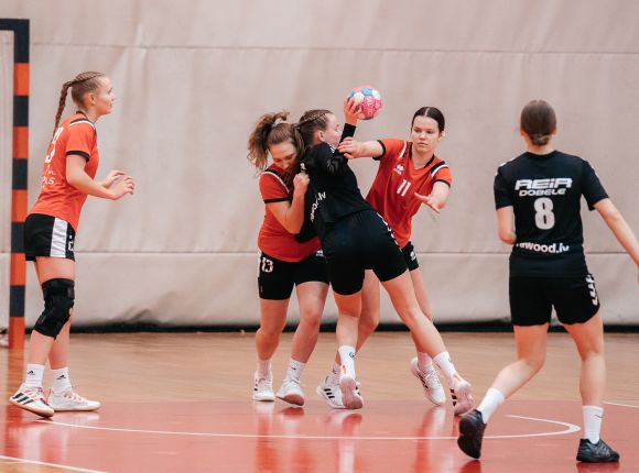 LJČ handbolā U19 sabraukuma spēle Dobelē (16.03.2023.)