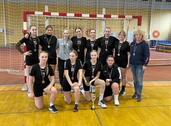 Latvijas Jaunatnes čempionāts handbolā_3.vieta_Jēkabpils SS2