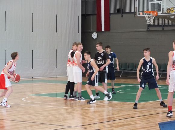 LJBL spēle Jēkabpilī U15 vecuma grupai pret Rugājiem