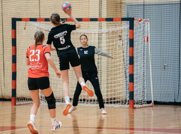 LJČ handbolā U19 sabraukuma spēle Dobelē (16.03.2023.)