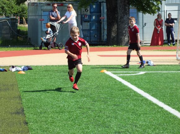 Kontrolnormatīvi futbola nodaļas audzēkņiem