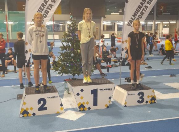 Ziemassvētku kauss vieglatlētikā (Valmiera, 10.12.2022.)