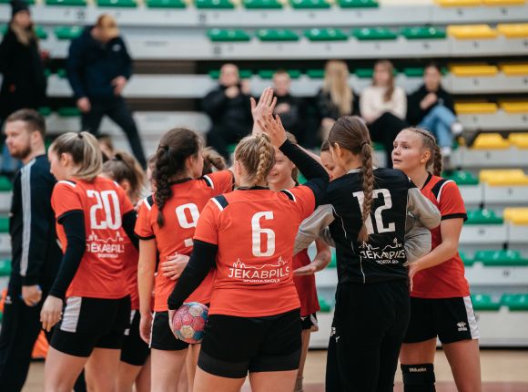 LJČ handbolā U19 sabraukuma spēle Dobelē (16.03.2023.)