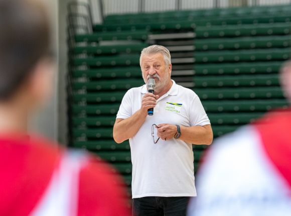 Basketbola diena Jēkabpils Sporta hallē
