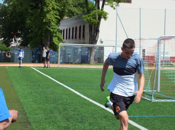 Kontrolnormatīvi futbola nodaļas audzēkņiem