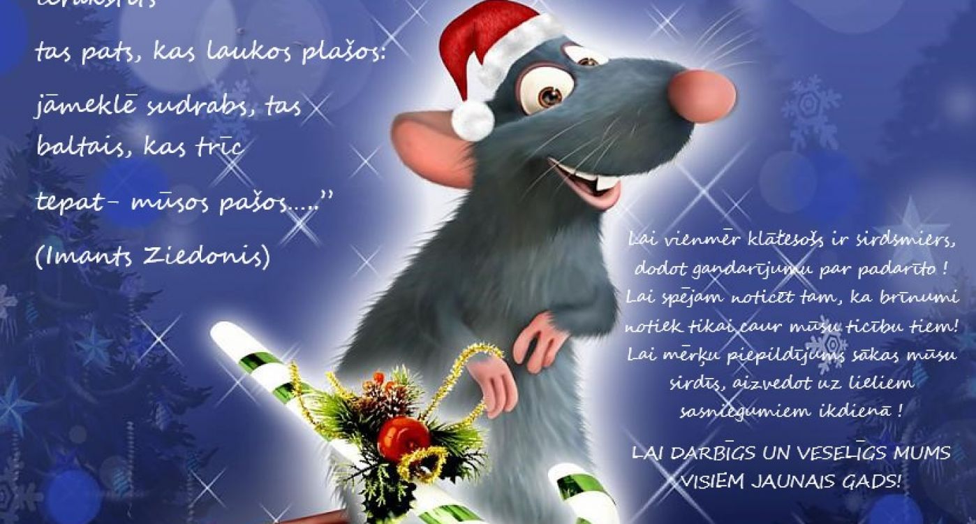 Laimīgu Jauno gadu!