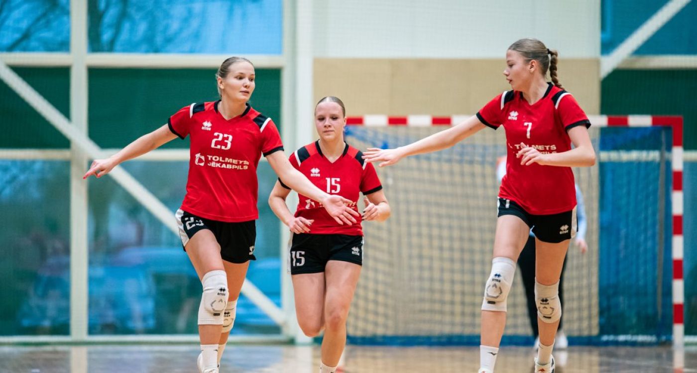 Mūsu Virslīgas handbolistes izcīna uzvaru pār Salaspils komandu