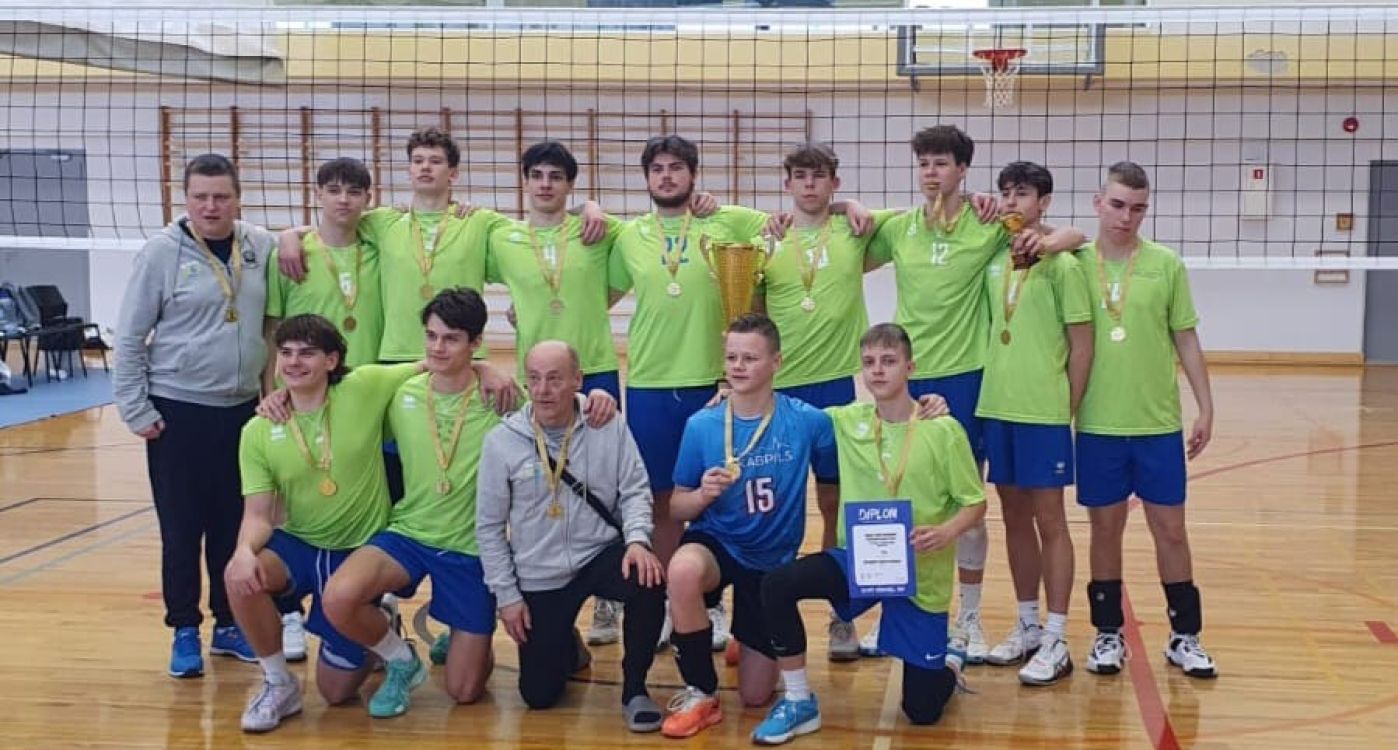 Volejbolisti kļūst par Baltijas čempioniem