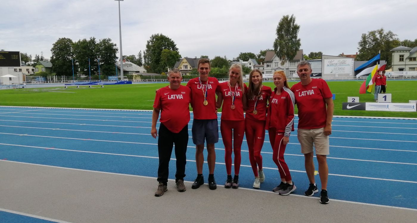 Starp Jēkabpils Sporta skolas vieglatlētiem- Baltijas čempioni