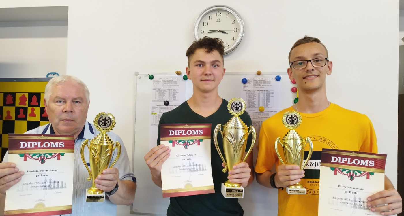 Lieliski rezultāti Latgales atklātajā šaha čempionātā