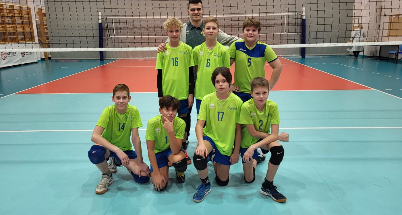 LJČ spēles arī U14 vecuma grupas volejbolistiem