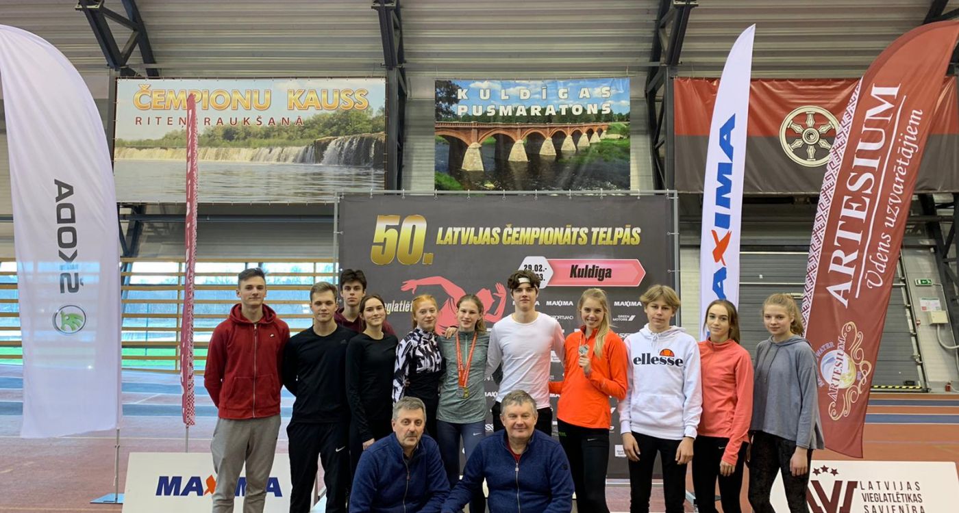 No Latvijas Čempionāta Kuldīgā pārved medaļas