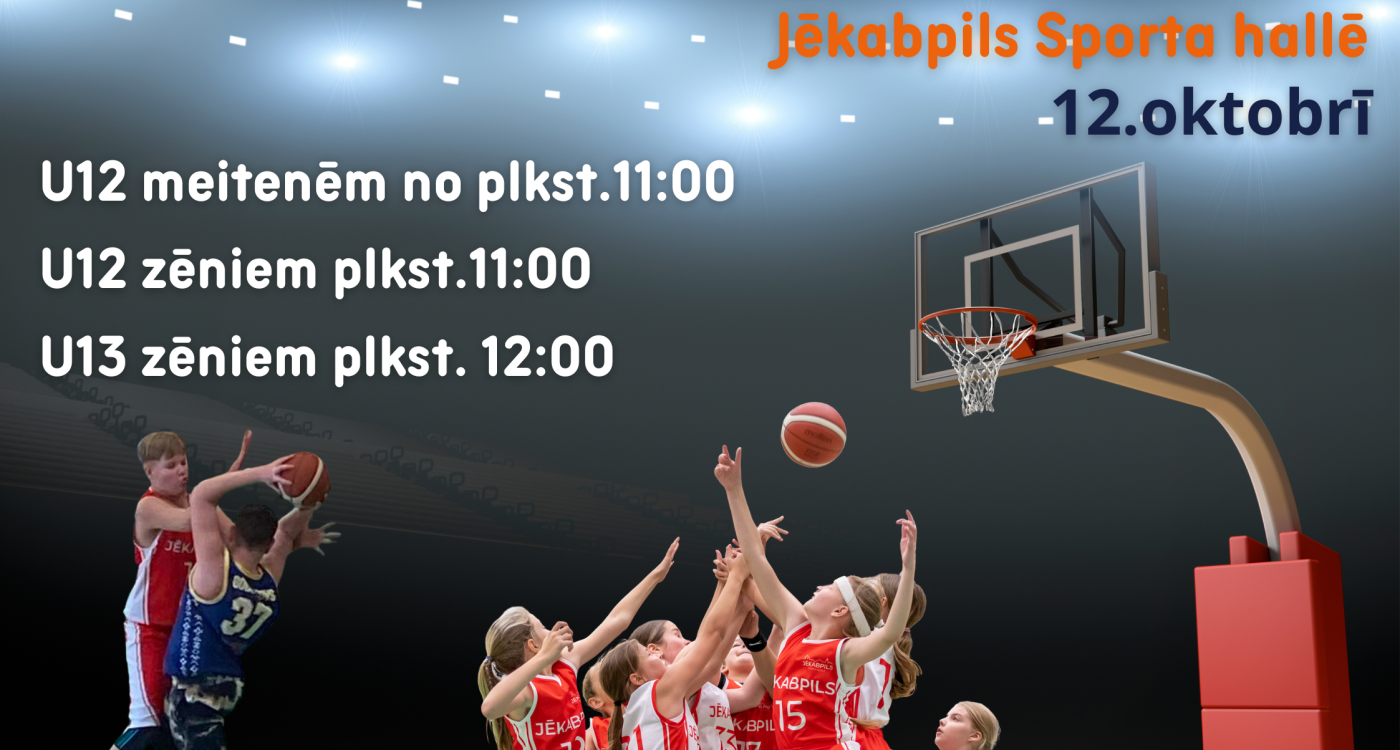 Gaisā virmos basketbola gars!