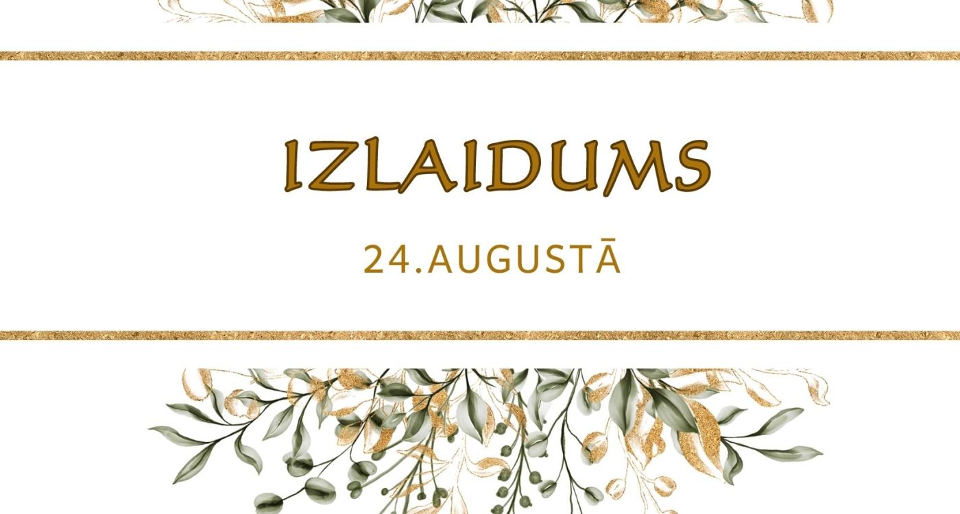 Klāt izlaidums!