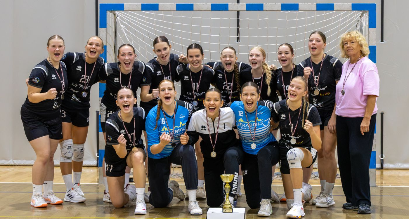 Jēkabpils SS handbolistēm 2. vieta Salaspils kausā