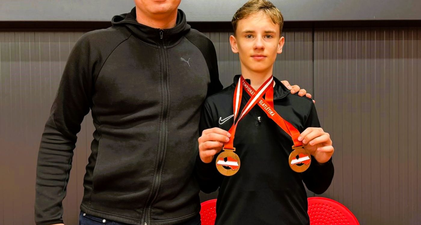 Vieglatlētiem U14 čempionātā četras godalgas