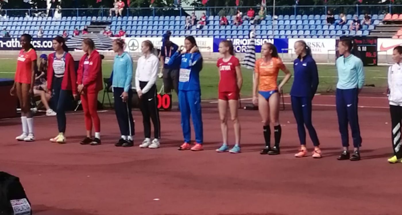 Lielisks starts Eiropas U-20 čempionātā