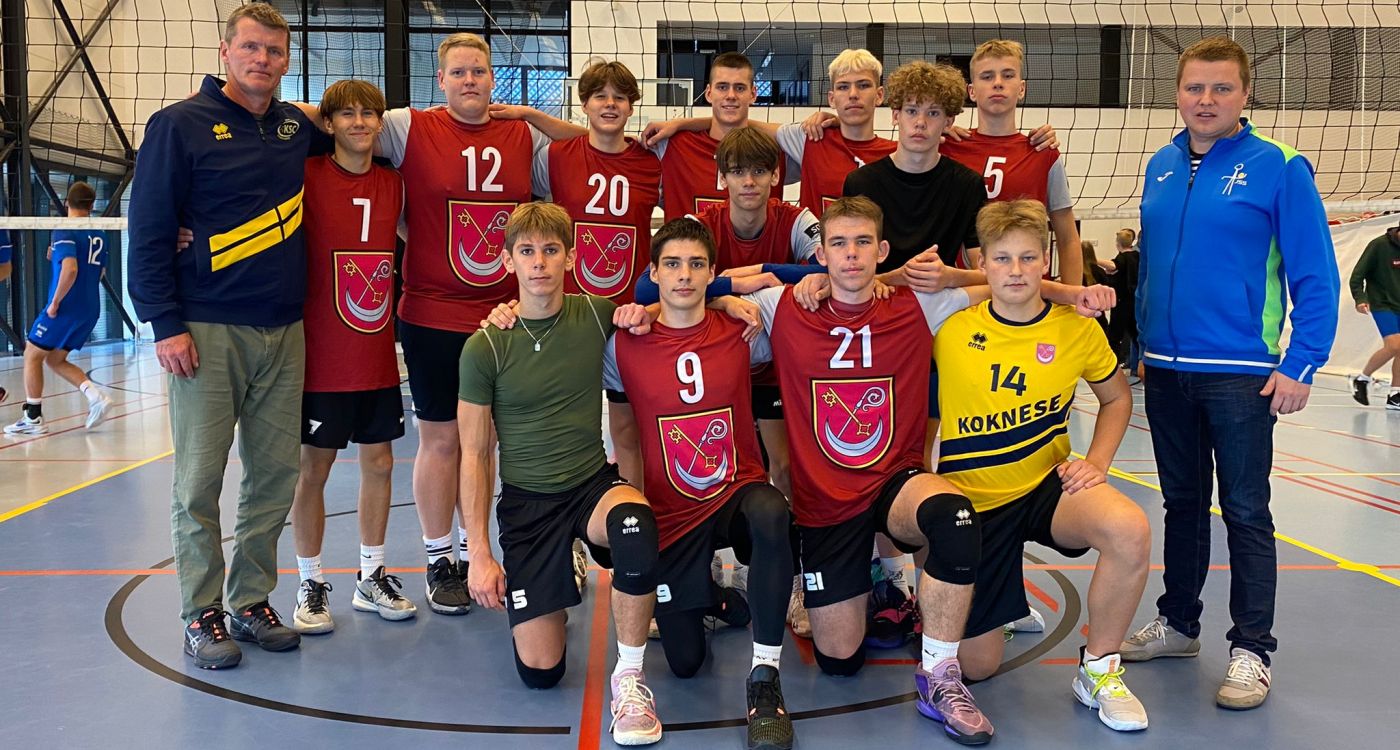 Volejbolistiem pirmā spēle Rēzeknes novada Junioru līgā