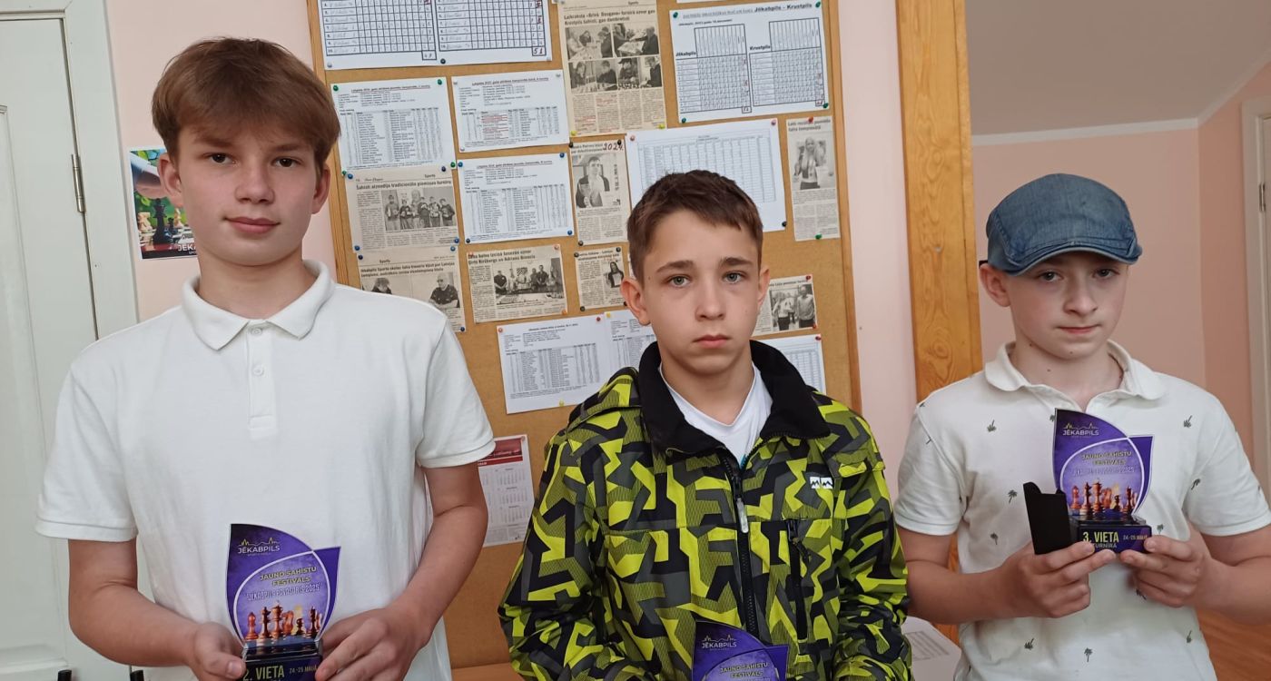  Šahisti aizvada ‘’Jēkabpils pavasari’’