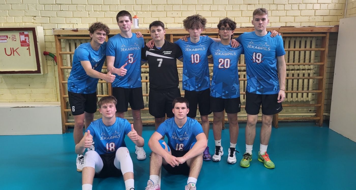 U17 volejbolisti ar sešām uzvarām atklāj jaunatnes čempionāta sezonu