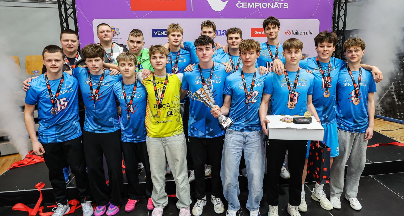 Jaunatnes čempionātā volejbolā bronza 