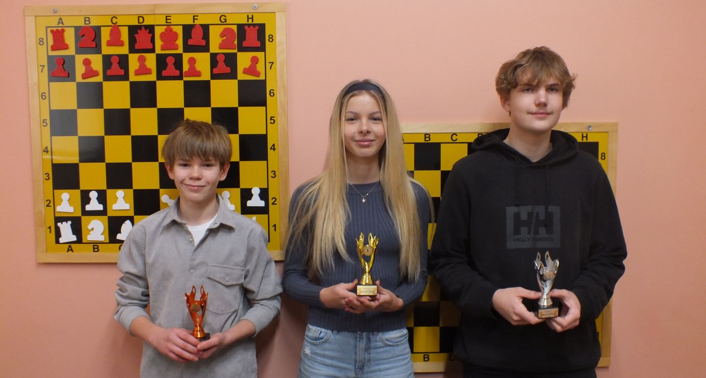 Šahisti 12.-14.decembrī piedalās Jēkabpils novada jauniešu čempionātā