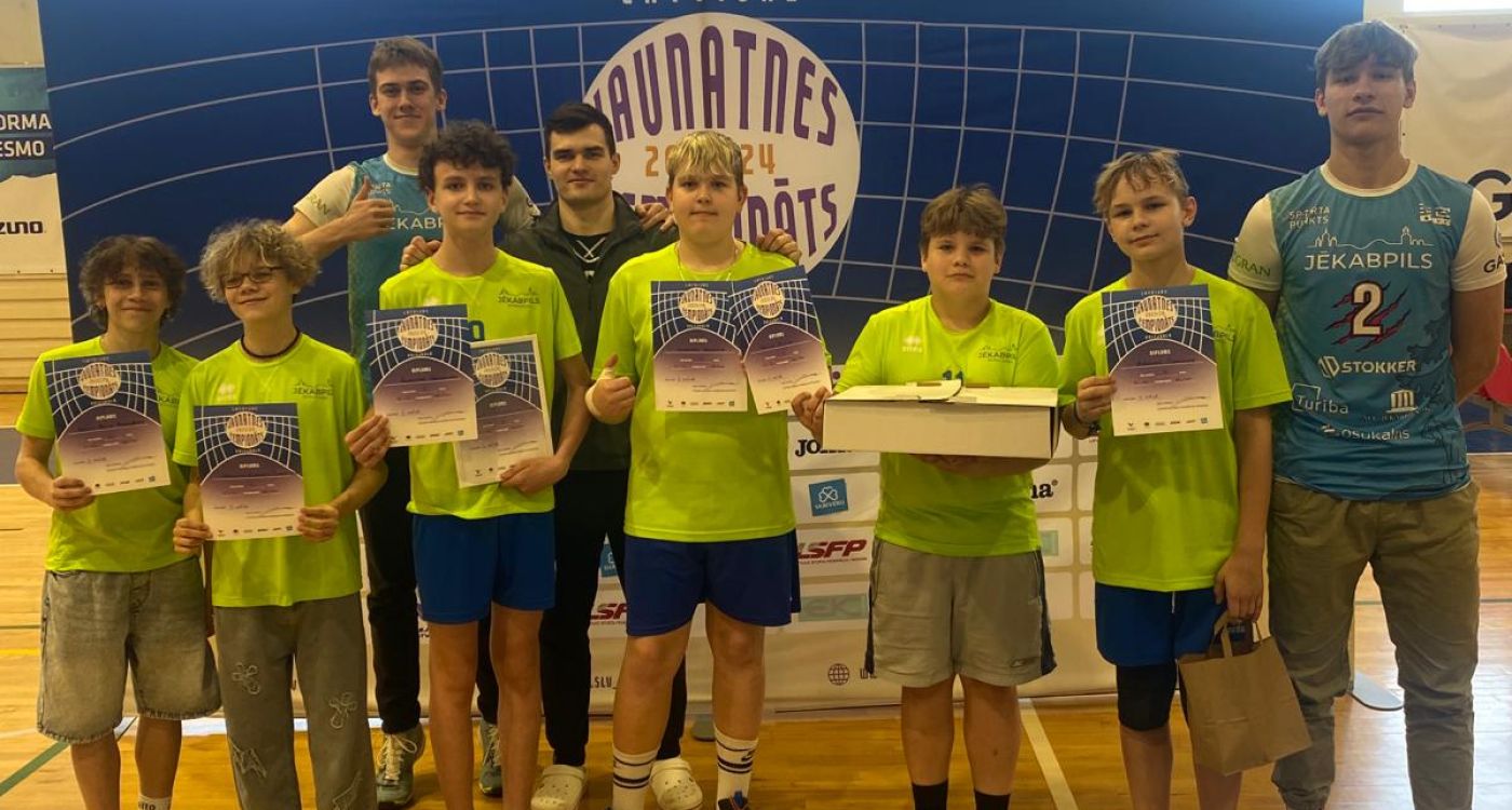  ‘’Olimpiskajā sešiniekā’’ iekļūst U13 vecuma grupas volejbolisti