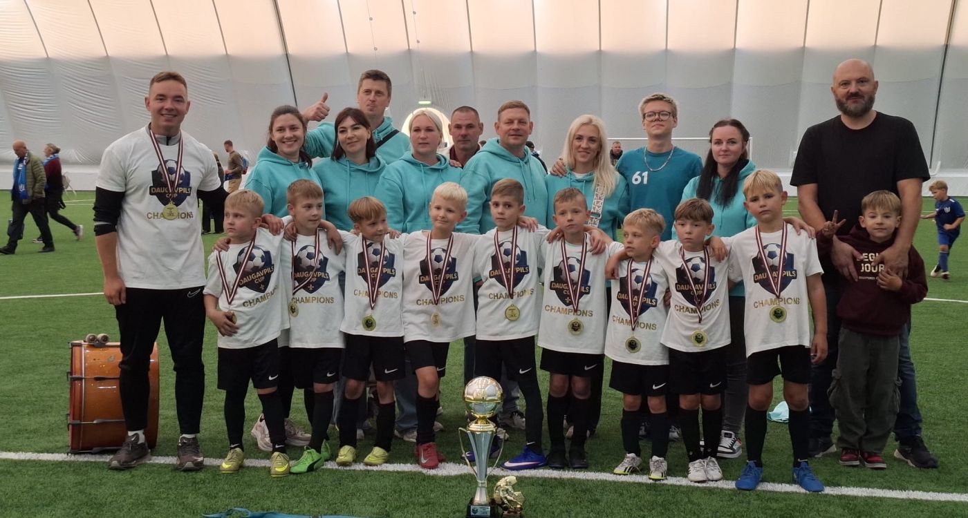 U7 futbolistiem uzvara Daugavpilī