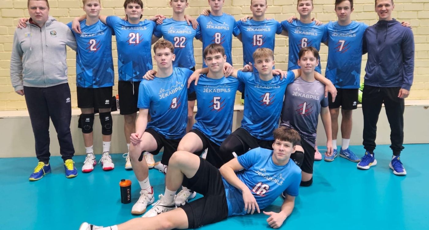 Volejbolistiem labs sniegums jaunatnes čempionātā