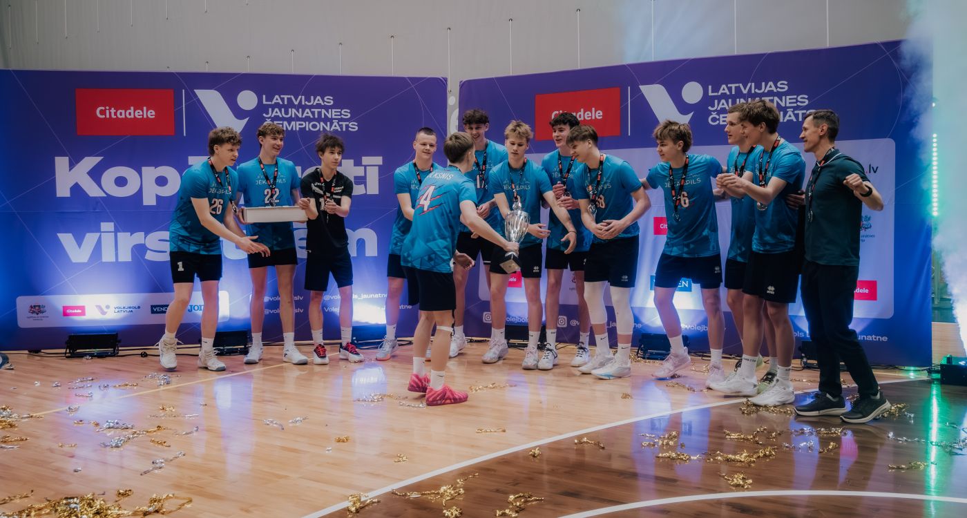  Volejbolā jaunatnes čempionātu noslēdz Aivja Kokina U17