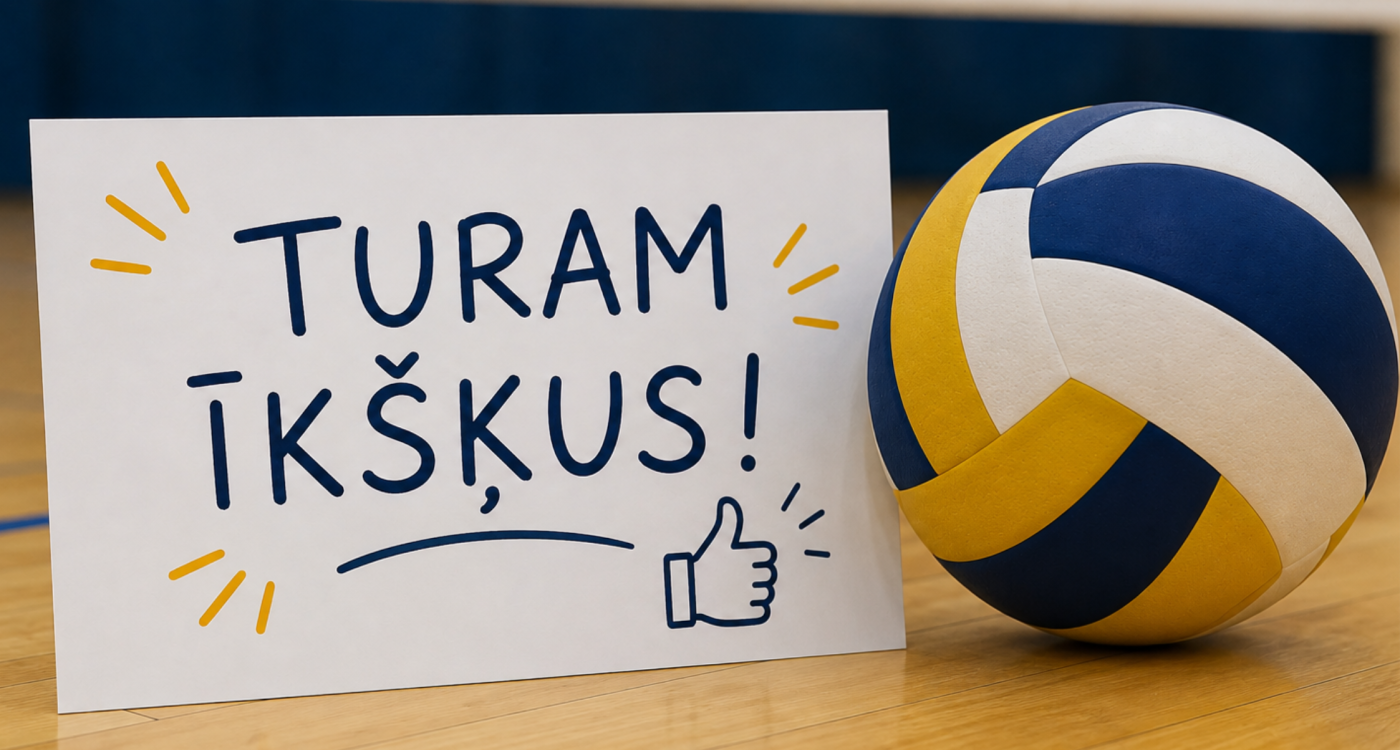 Volejbolisti gatavi Vasaras spēļu finālam