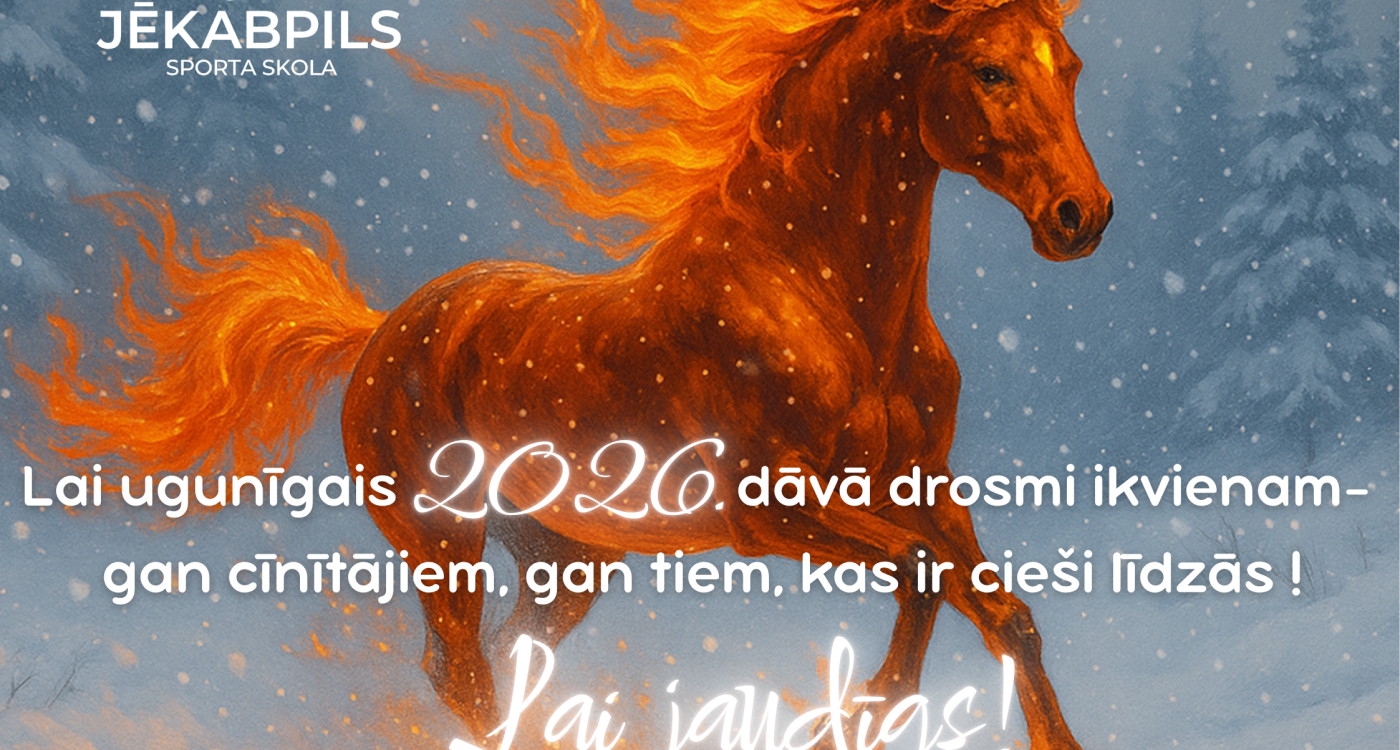 Lai Jaunais gads dod līdzsvaru starp sportiskiem mērķiem un prieku būt kustībā!