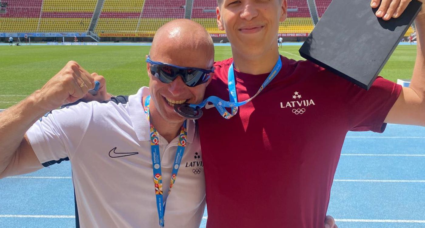 Gada U18 vieglatlētam nominēts DANIELS ĢIEDRIS