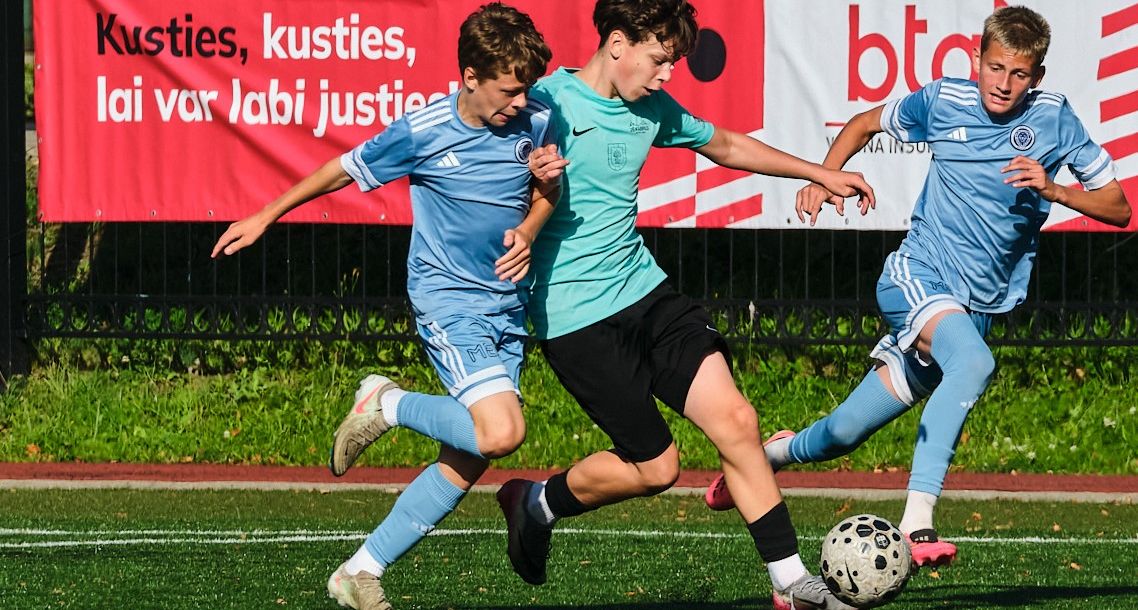 Latvijas Jaunatnes čempionāts futbolā turpinās mūsu U15 komandai