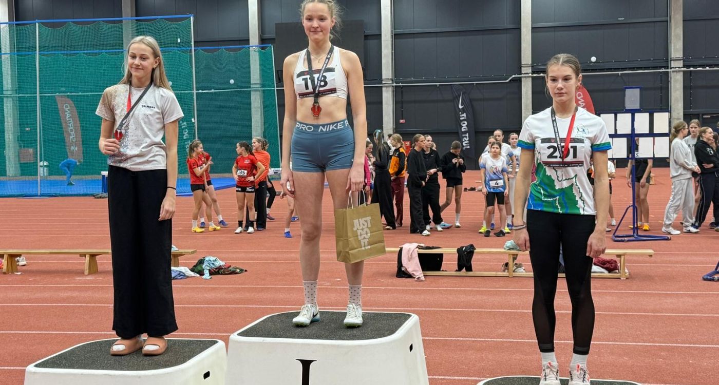  U14 atlēti pārved četrus godalgotus rezultātus