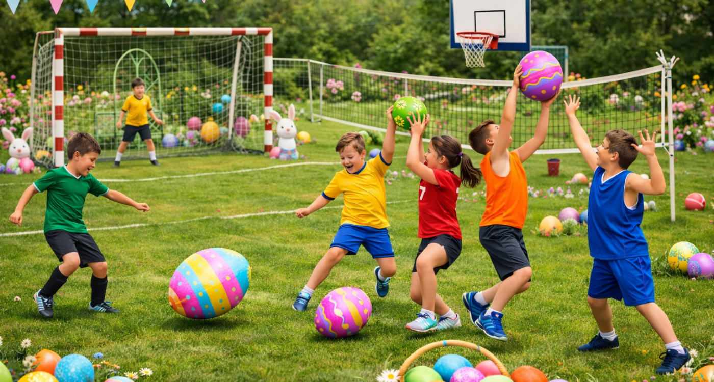 Lai sportiskām aktivitātēm piepildītas jūsu Lieldienas!