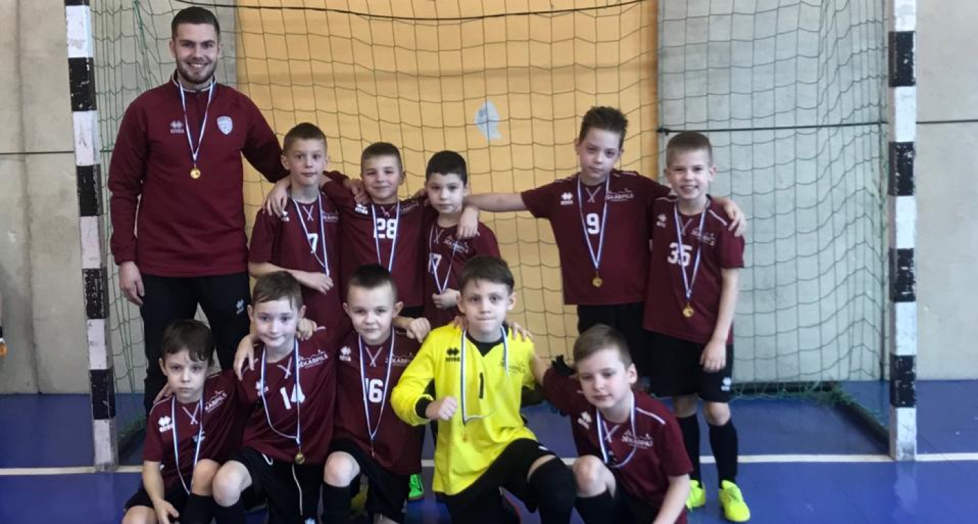 ēkabpils futbolā aug spēcīga jaunā paaudze