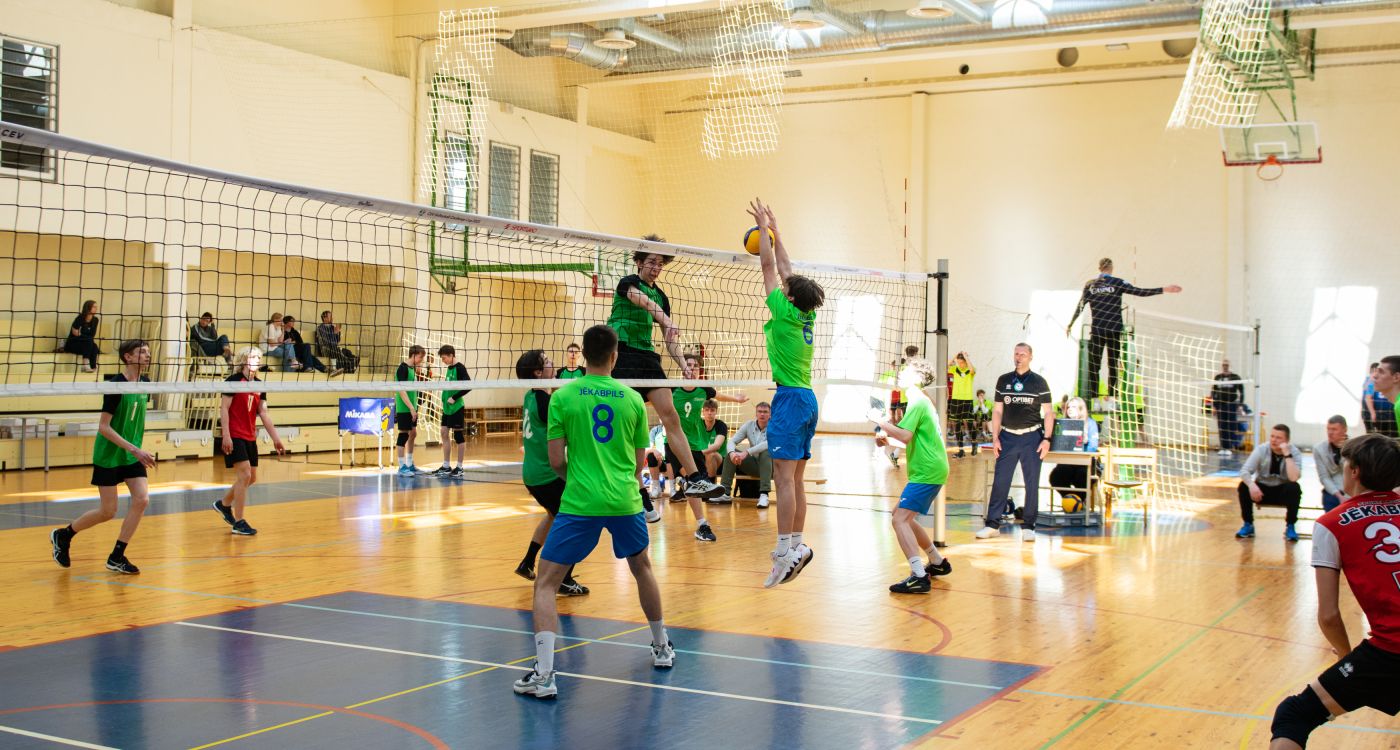 Volejbolisti startē Baltijas sporta skolu/klubu čempionātā 