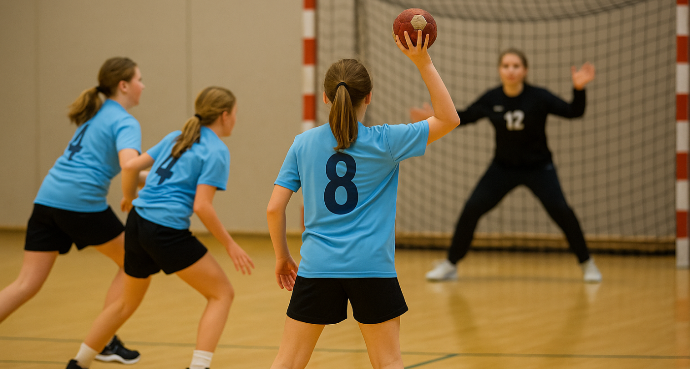 Handbola jaunatnes čempionātā iesoļo jaunākās dalībnieces