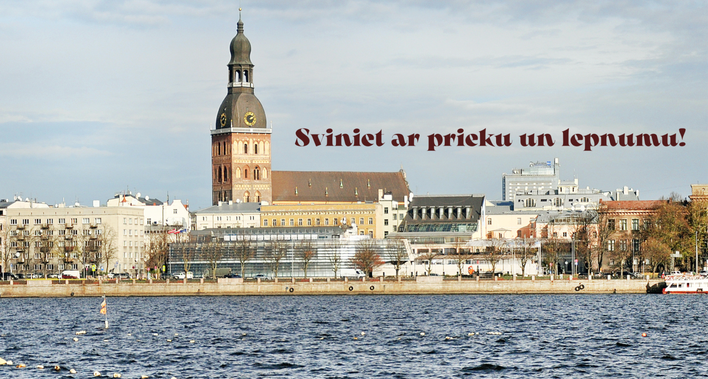 Sveicam Latvijas brīvības atjaunošanas svētkos!