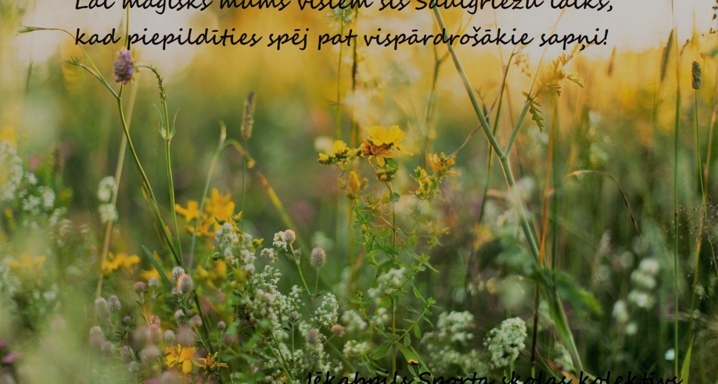 Lai līksms un veselīgs svētku laiks!