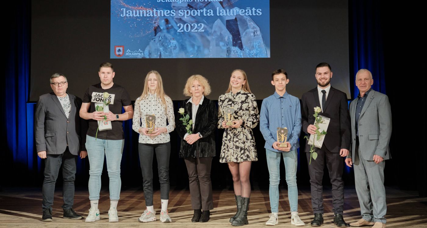 Jēkabpils novada Jaunatnes sporta laureāta 2022 nominācijas DZELZS RAKSTURS SPORTĀ saņēmēji