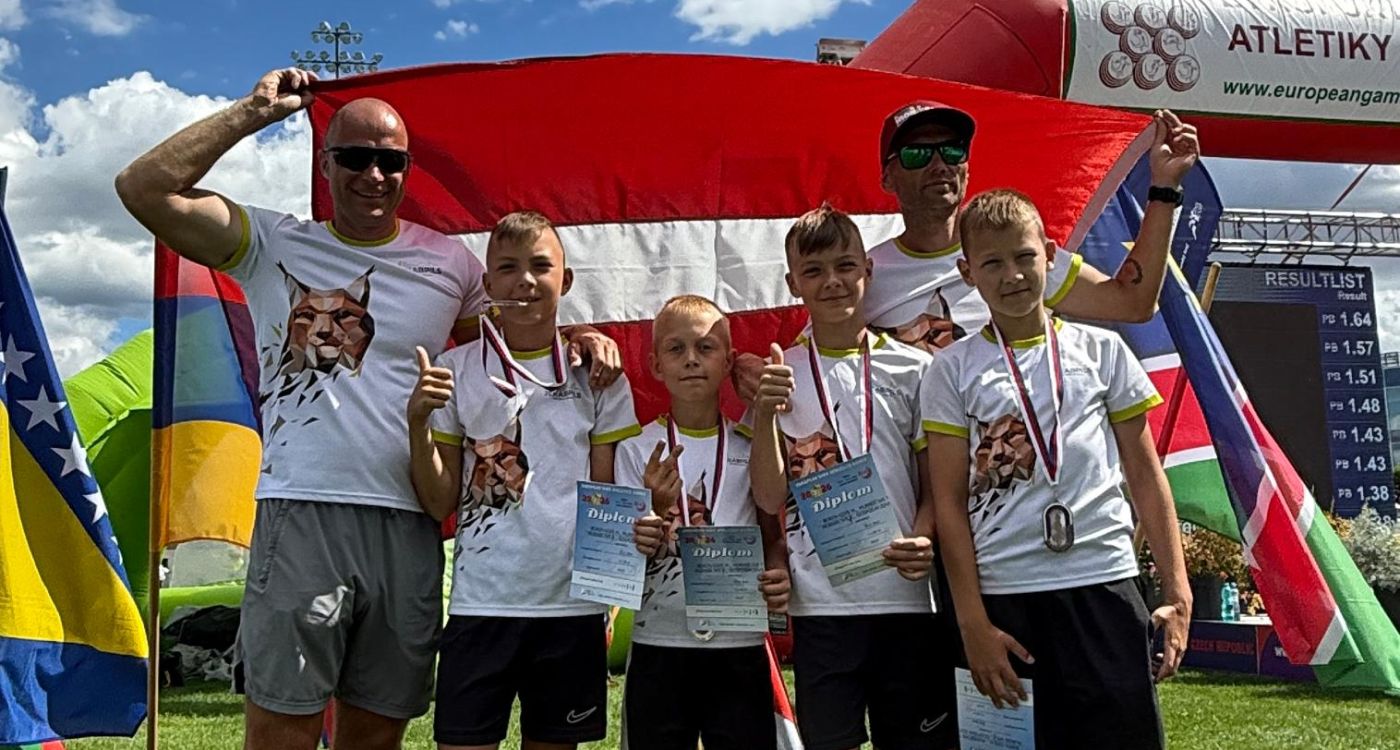 Jēkabpils vieglatlēti atkal starp labākajiem ‘’European Kids Athletics Games 2026’’