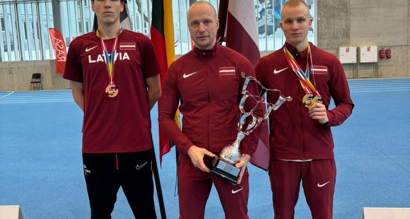 Latvijas izlase uzvar Baltijas čempionātā, sastāvā arī divi Jēkabpils Sporta skolas vieglatlēti
