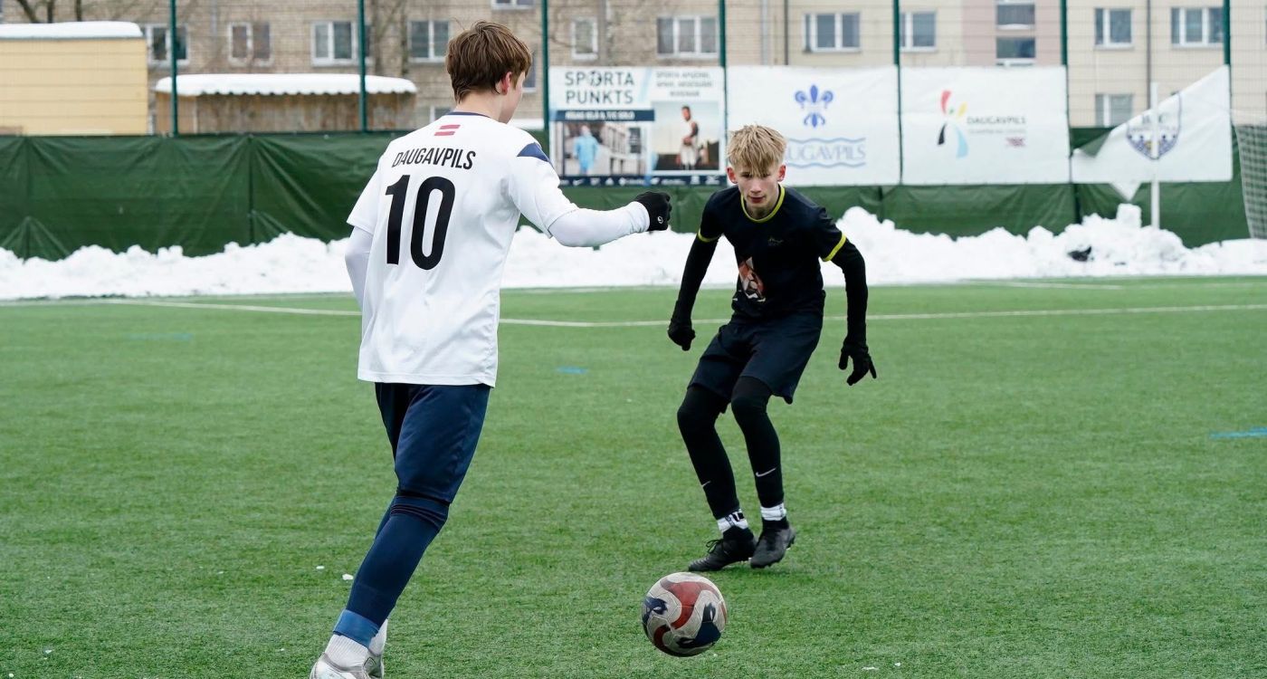 Futbolisti atzīmējas Daugavpils Cup Spring turnīrā