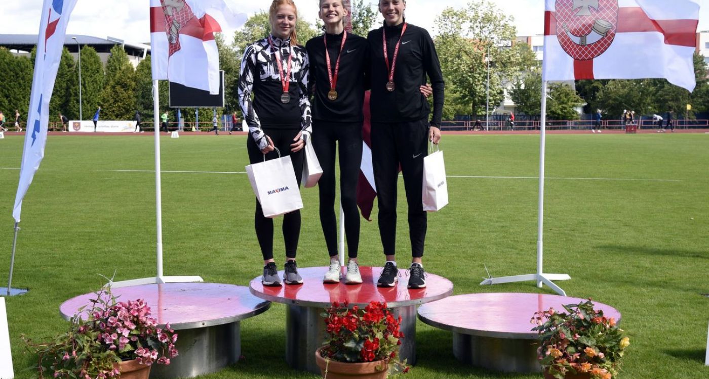 No Latvijas čempionāta Ventspilī Lāsma Zemīte pārved 3 titulus