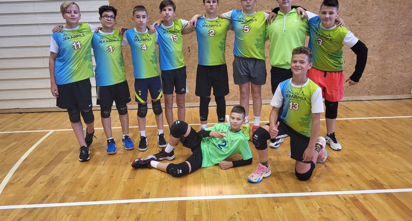 Volejbolisti uzsākuši dalību Latvijas Jaunatnes čempionātā