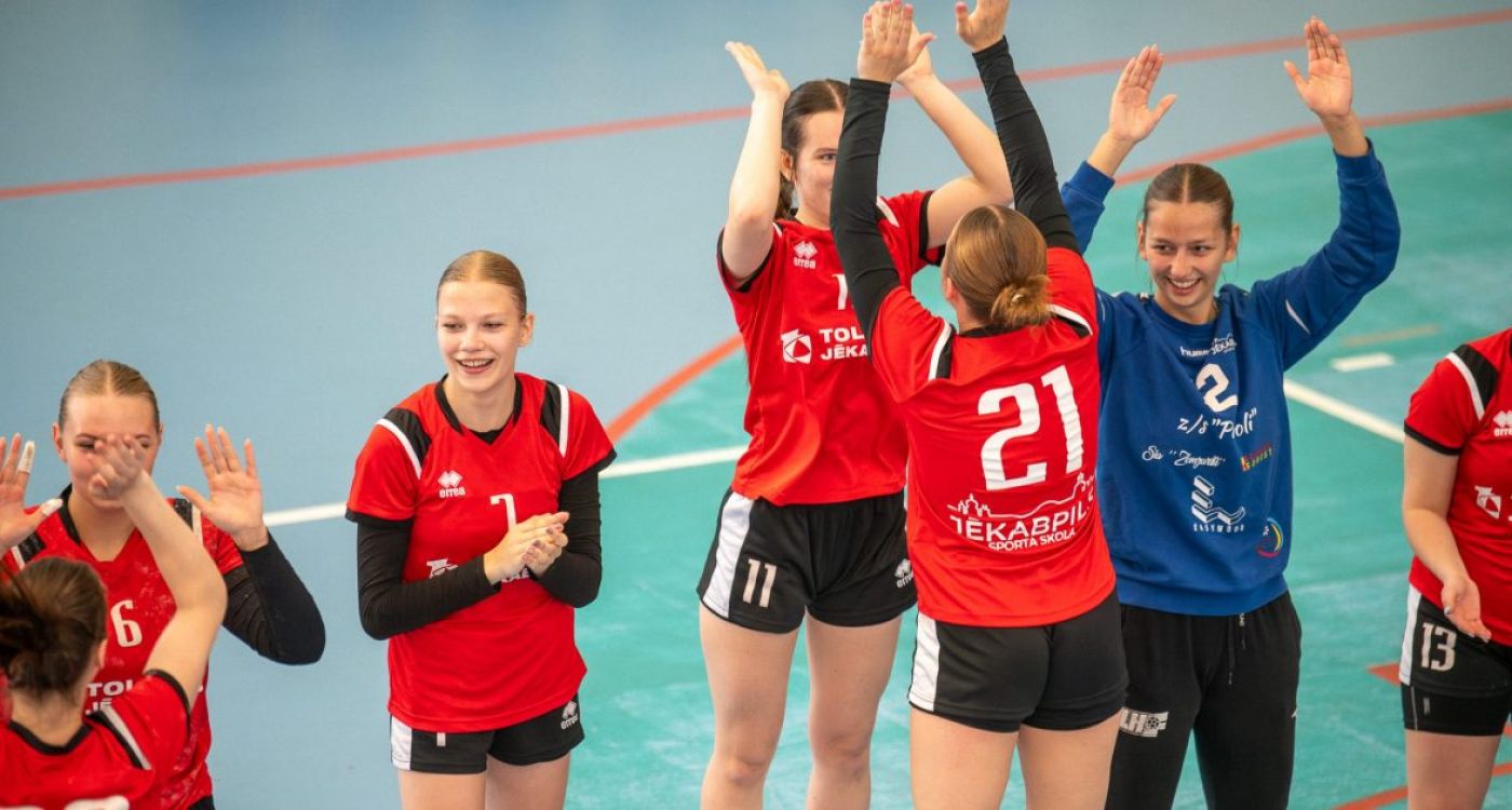 Jēkabpils SS galotnē izraujas vadībā un uzvar LAT2008 jaunietes
