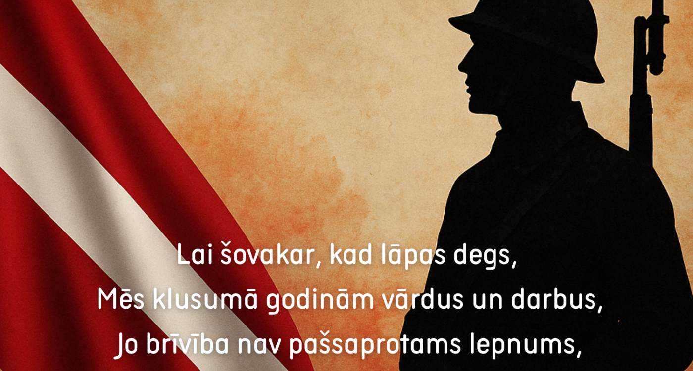 Lāčplēša diena varonības un drosmes piemiņai