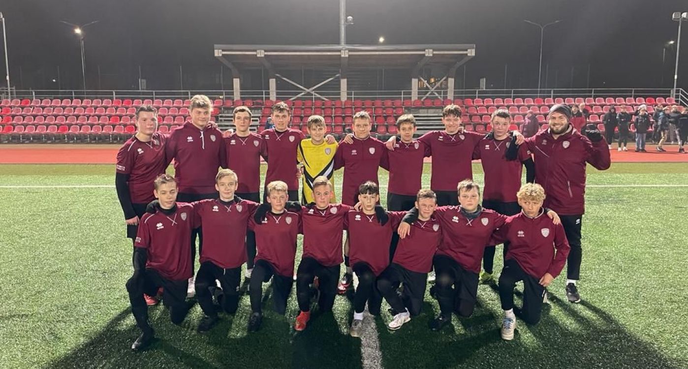 Futbolistiem acīmredzams progress